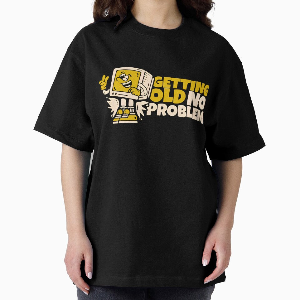 Getting Old No Problem Funny Notch Style Programmer Humor T-Shirt by Zenith Design Hoodie, Sweatshirt (Image 2)
