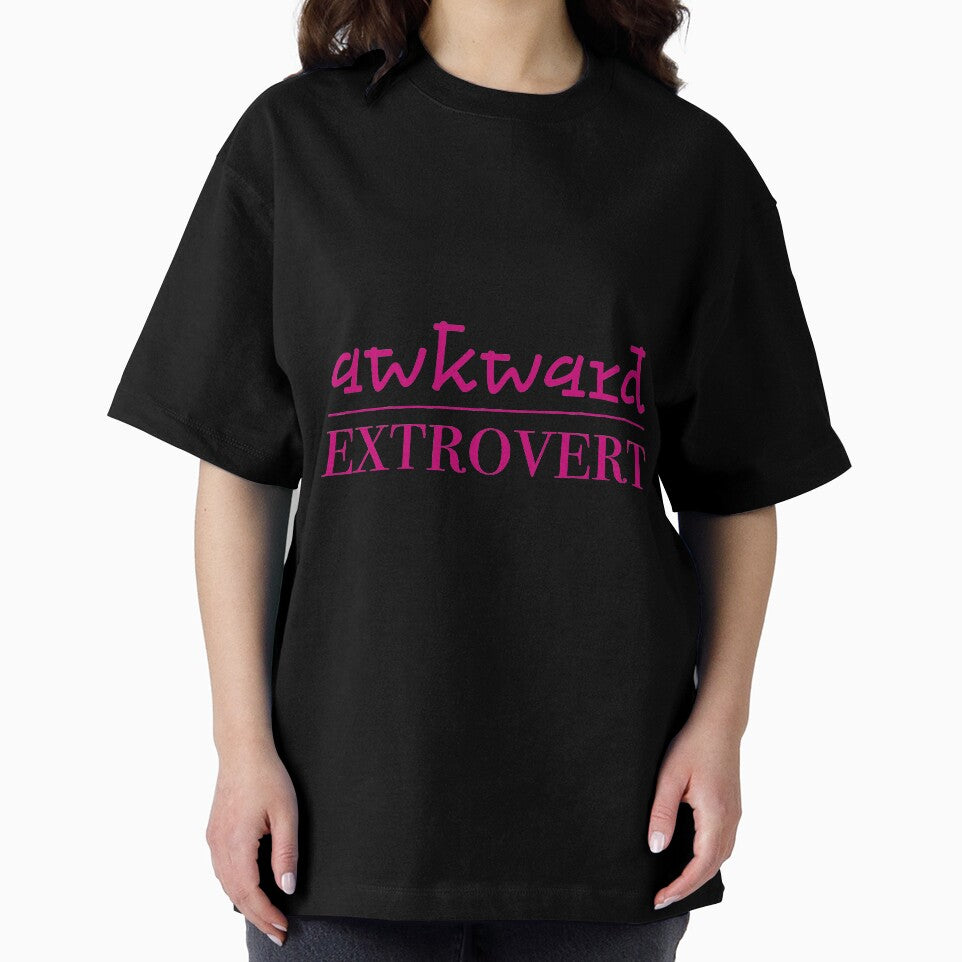 Awkward Extrovert Pink by WellDesignedByK