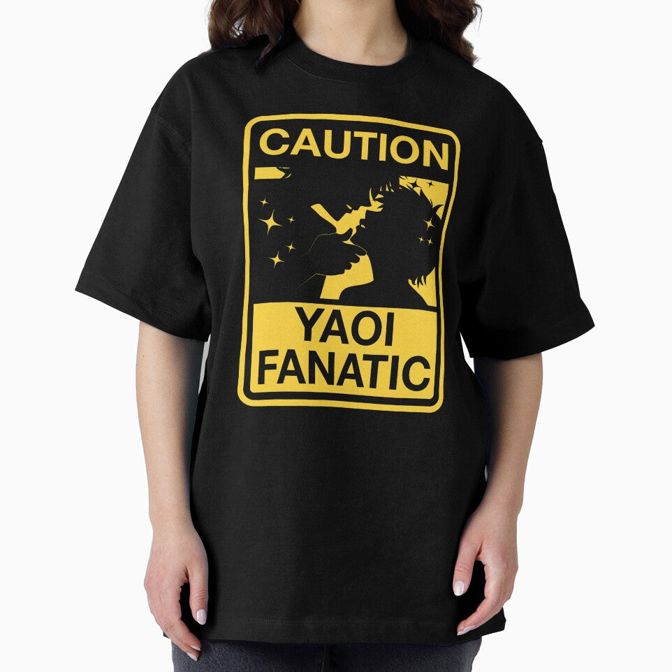 Caution Yaoi Fanatic - Anime Warning Sign by ctkrstudio