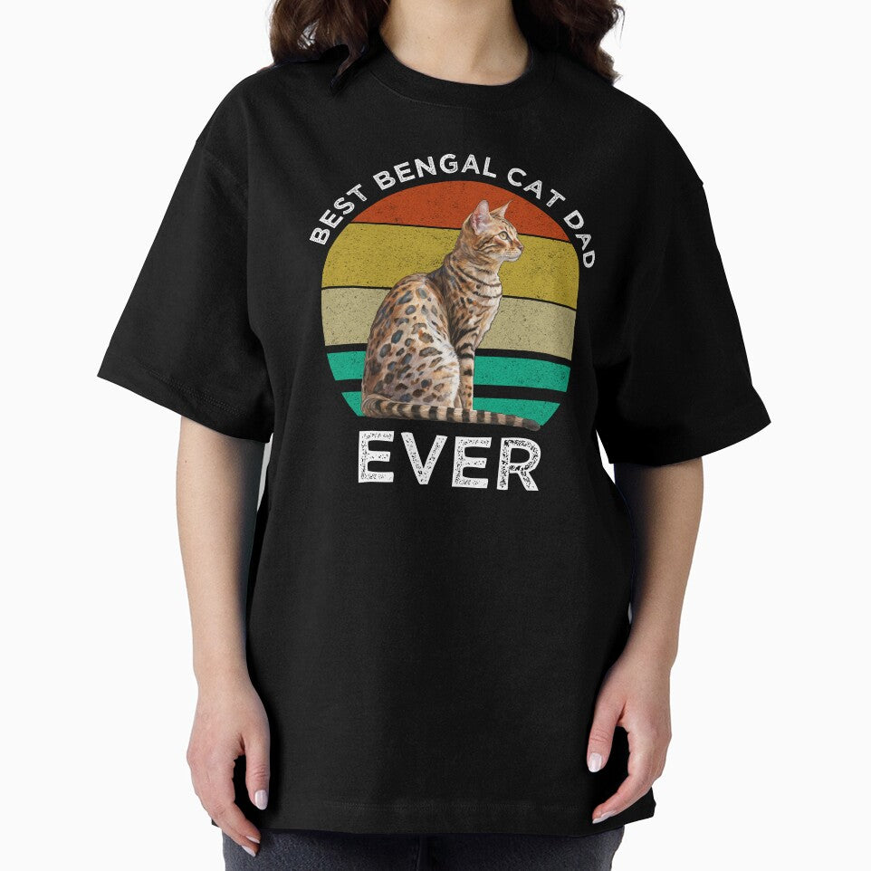 Best Bengal Cat Dad Ever by Cat Lady Designs T-Shirts, Hoodie, Sweatshirt | BlankRebels.com (Image 2)