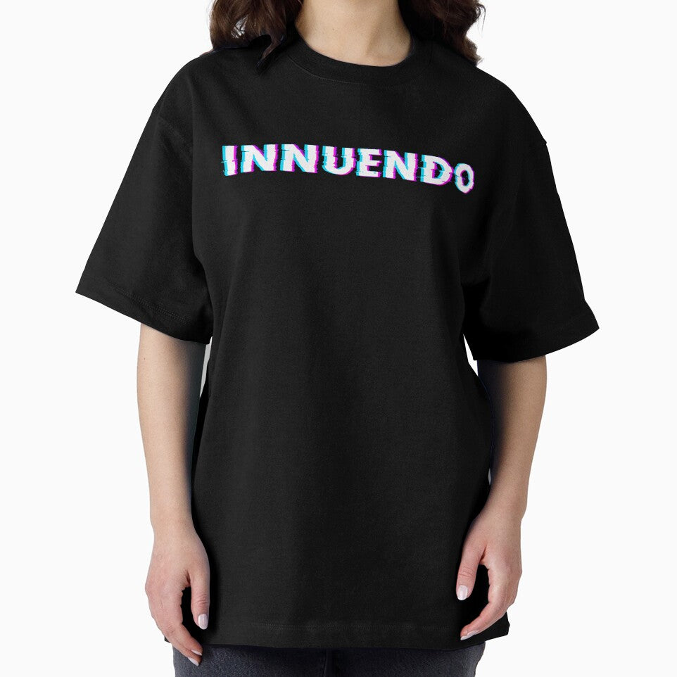 Innuendo Urban Aesthetics Glitch Text Effect For Gamers by MintaApparel