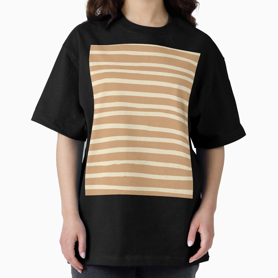 Brown Teraccotta Abstract Mudcloth Lines Pattern by zedonee T-Shirts, Hoodie, Sweatshirt | BlankRebels.com (Image 2)