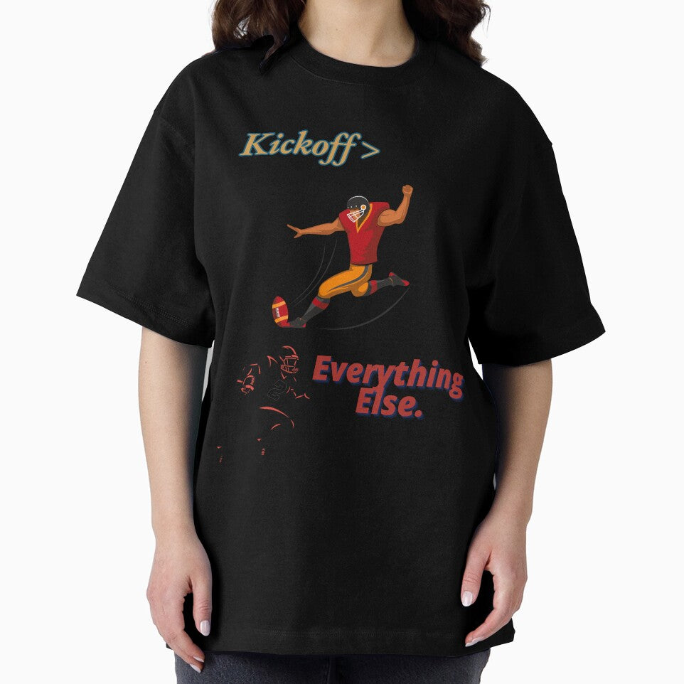 Football Design," Kickoff > Everything Else" Great Football Fans by JaarebisiA11 T-Shirts, Hoodie, Sweatshirt (Image 2)