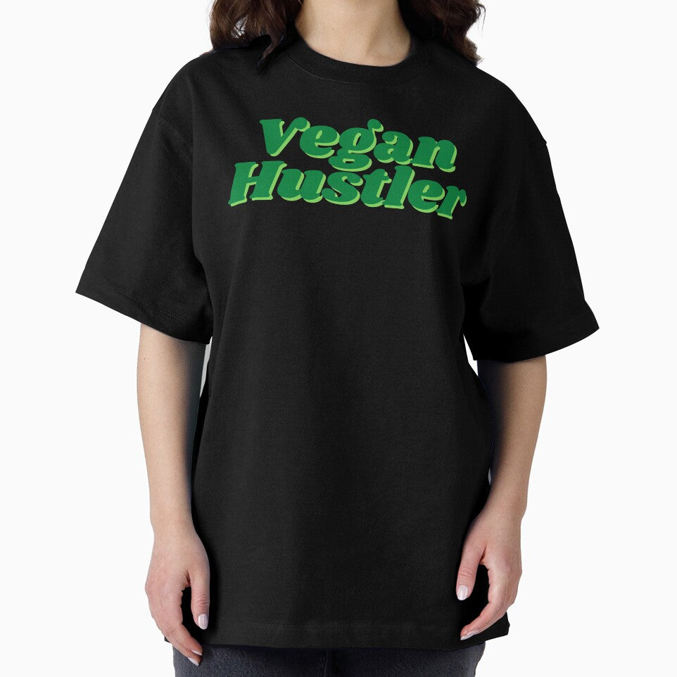 Vegan Hustler Retro Green Edition by Vegginitup T-Shirts, Hoodie, Sweatshirt | BlankRebels.com (Image 2)