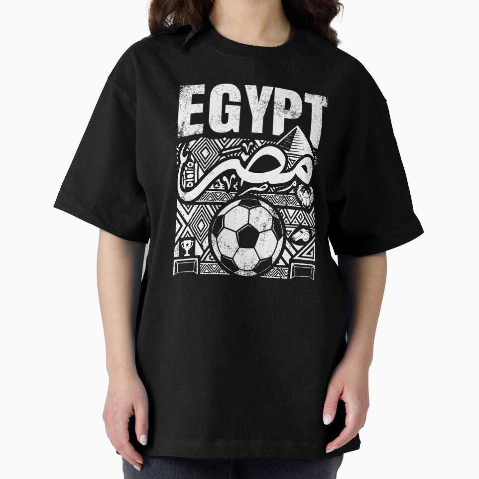 Egypt Soccer Egyptian Football Mandala Art With Pyramid And Scarab by LizzyKeiko