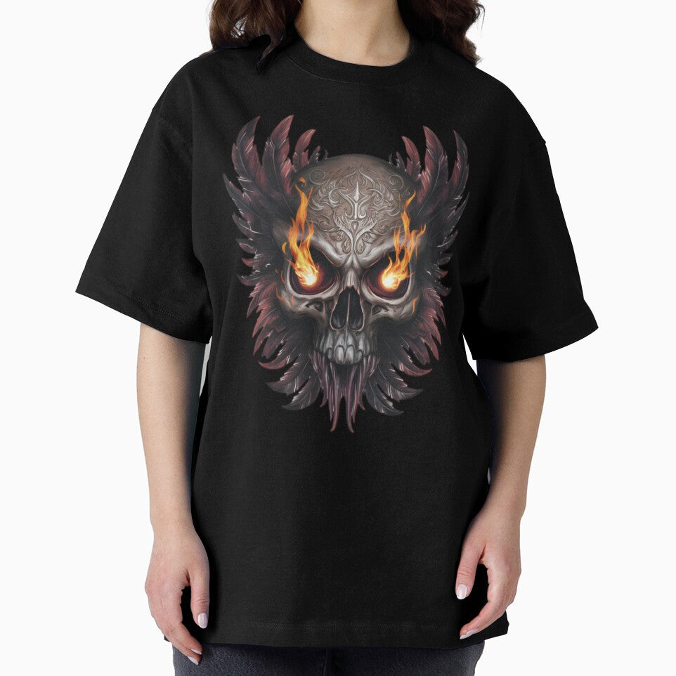 Gothic Phoenix Skull by Mr-Feniks-55 T-Shirts, Hoodie, Sweatshirt | BlankRebels.com (Image 2)