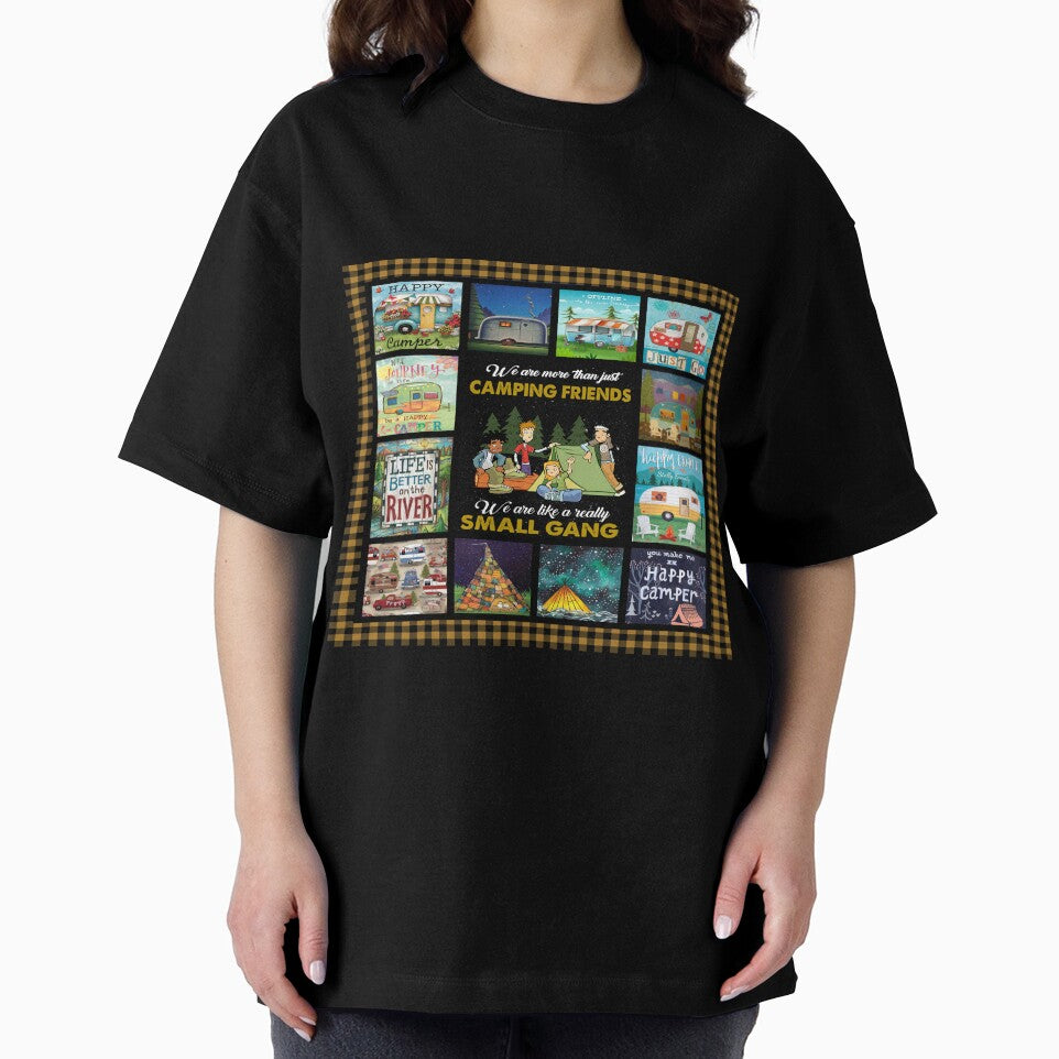 Camping Friends Really Small Gang by AverilArt T-Shirts, Hoodie, Sweatshirt | BlankRebels.com (Image 2)