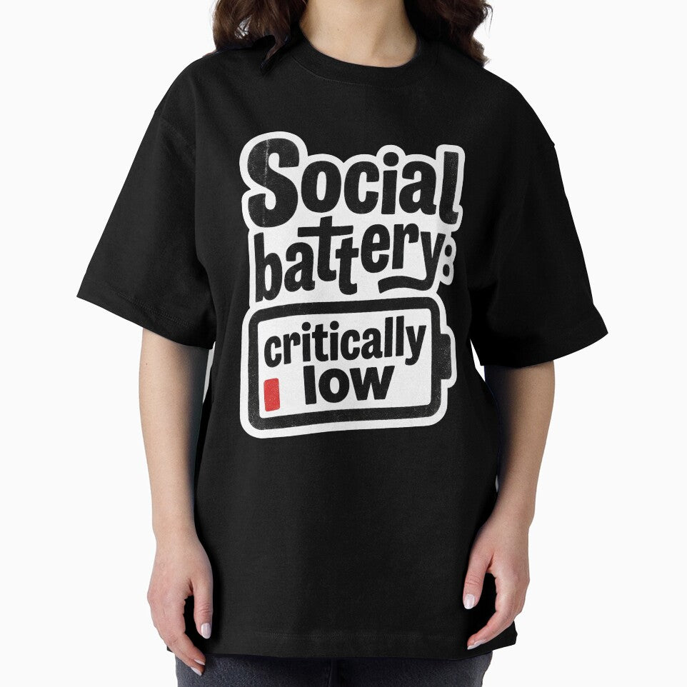 Social battery. Critically low. by Supr Rare