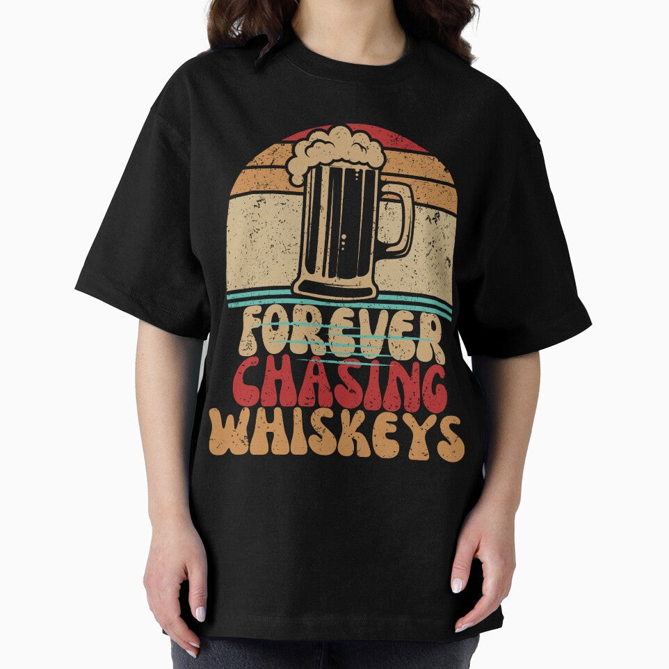 Forever Chasing Sunset Retro Funny Beer Lover Groovy by nagasaki-fats T-Shirts, Hoodie, Sweatshirt (Image 2)