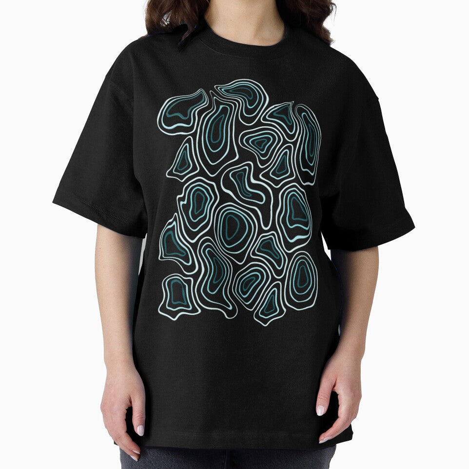 Green Minimalist Geode Drawing by velvetearth T-Shirts, Hoodie, Sweatshirt | BlankRebels.com (Image 2)