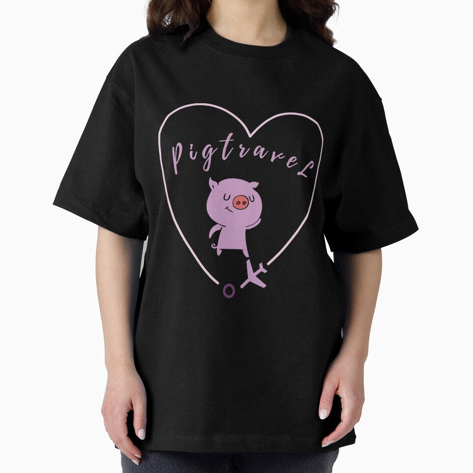 PIG LOVE TRAVEL by myt-shirt