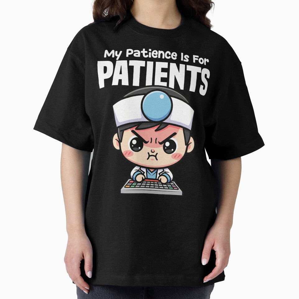 MY PATIENCE IS FOR PATIENTS - DOCTOR GIFT by KEF Custom T-Shirts, Hoodie, Sweatshirt | BlankRebels.com (Image 2)