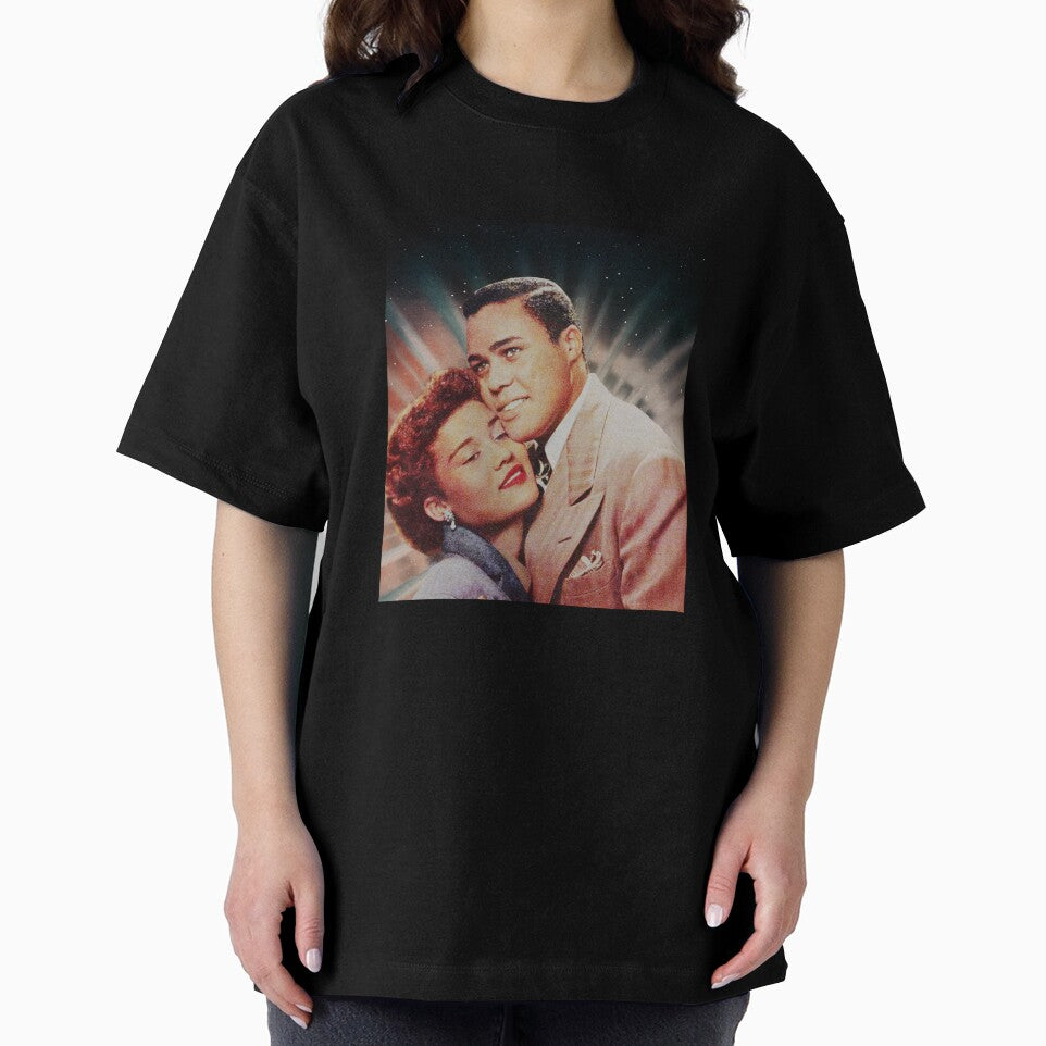 Vintage Couple in Space by RosarioDesigns T-Shirts, Hoodie, Sweatshirt | BlankRebels.com (Image 2)