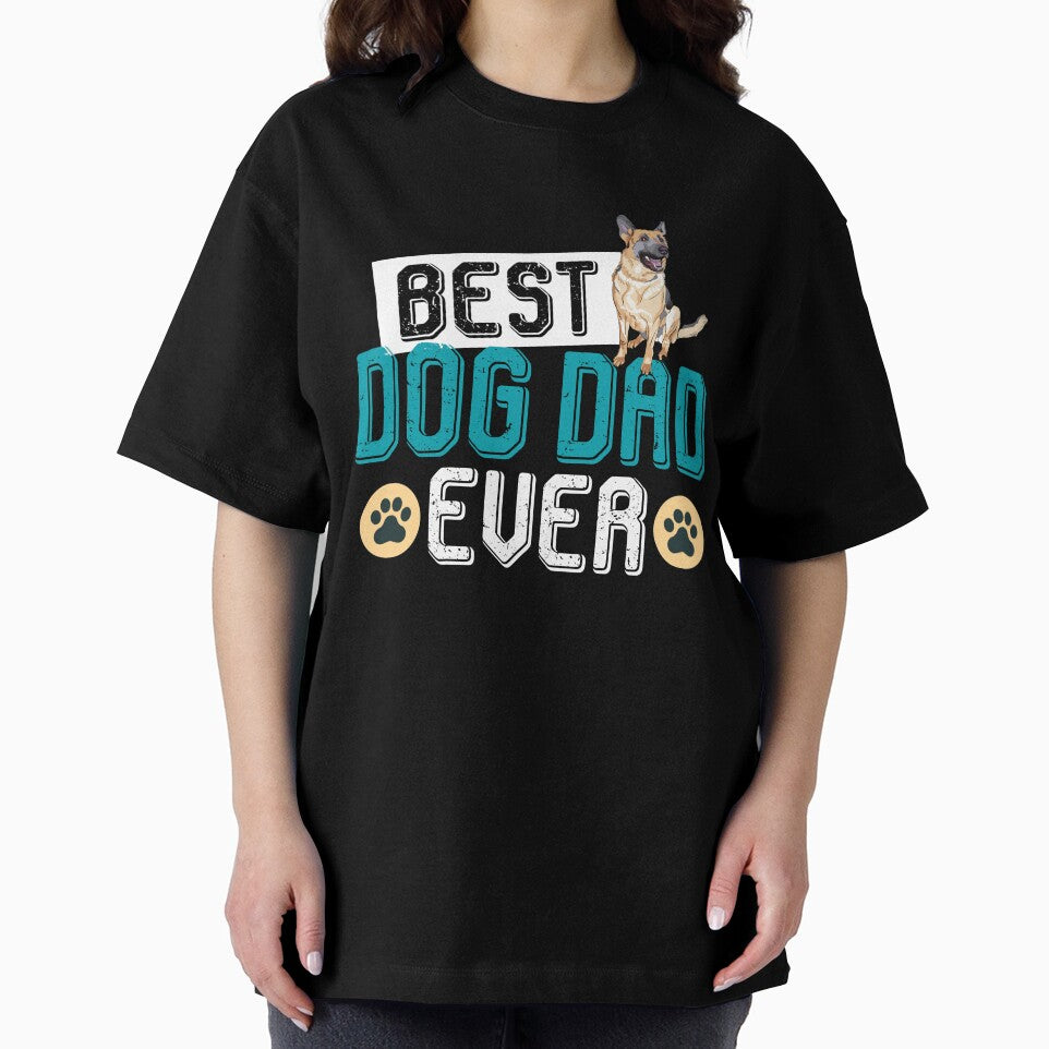 Best Dog Dad Ever German Shepherd by bestshirtdesign T-Shirts, Hoodie, Sweatshirt | BlankRebels.com (Image 2)