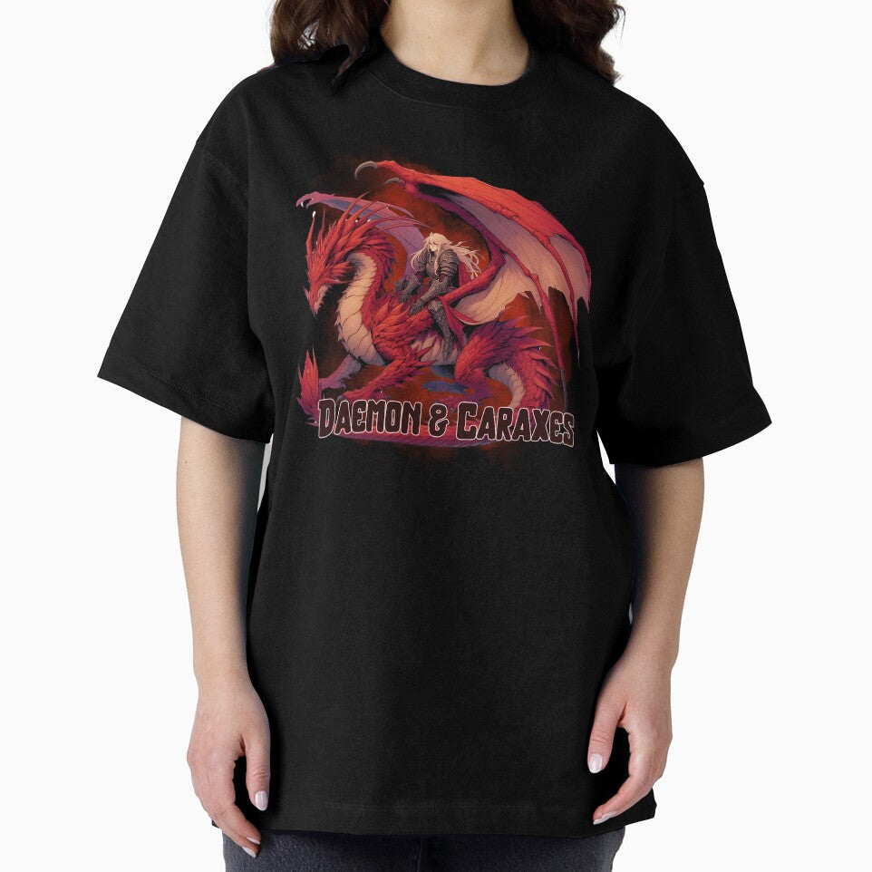 Daemon Targaryen & Caraxes Dragon by Kormix T-Shirts, Hoodie, Sweatshirt | BlankRebels.com (Image 2)