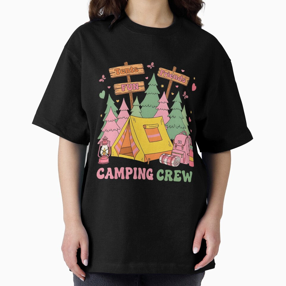 Tents Fun Friends Camping Crew Outdoors Adventure by KroghDs T-Shirts, Hoodie, Sweatshirt | BlankRebels.com (Image 2)