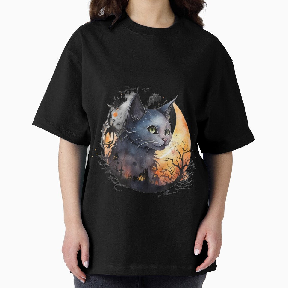 Halloween Cat by Ravensplace22 T-Shirts, Hoodie, Sweatshirt | BlankRebels.com (Image 2)