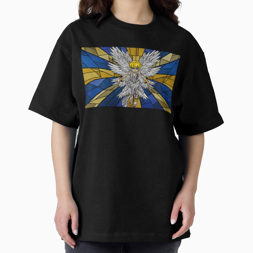 Lucemon Stained Glass by innergeekdesign T-Shirts, Hoodie, Sweatshirt | BlankRebels.com (Image 2)