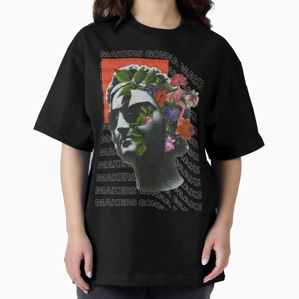 Streetwear Psychedelic Classic Rome Statue by katarsisworks