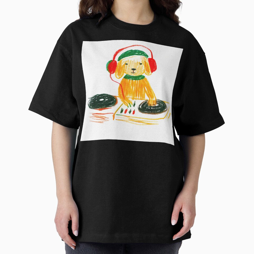 DJ funny dog - painted design by AhArtMe T-Shirts, Hoodie, Sweatshirt | BlankRebels.com (Image 2)