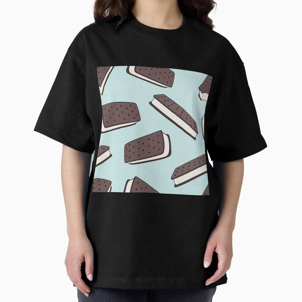 ice cream sandwich - light blue by littlearrow