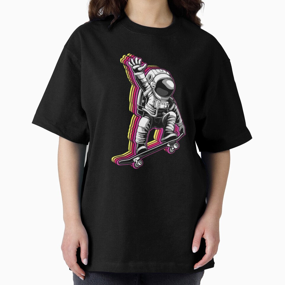 Astronaut Skateboarding by evilgo T-Shirts, Hoodie, Sweatshirt | BlankRebels.com (Image 2)