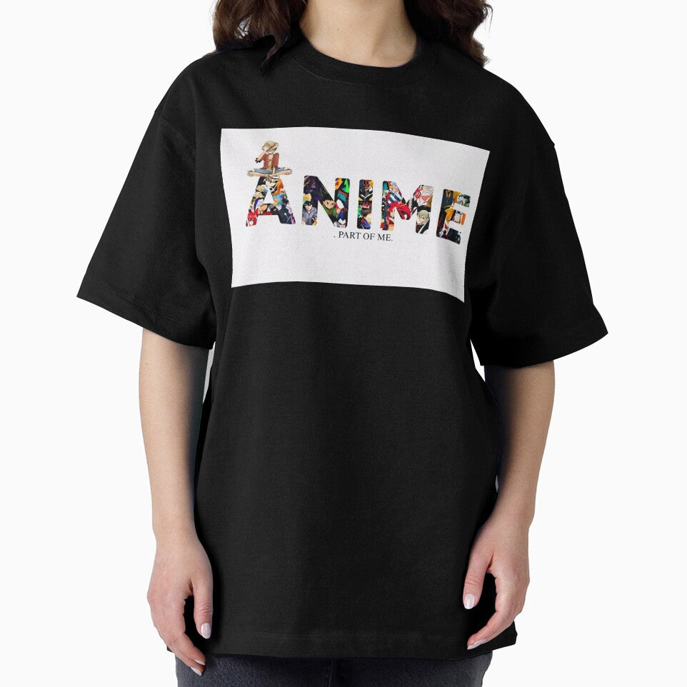 Anime Is Part of Me – Emotional Otaku Quote Aesthetic Design by PosterFuel
