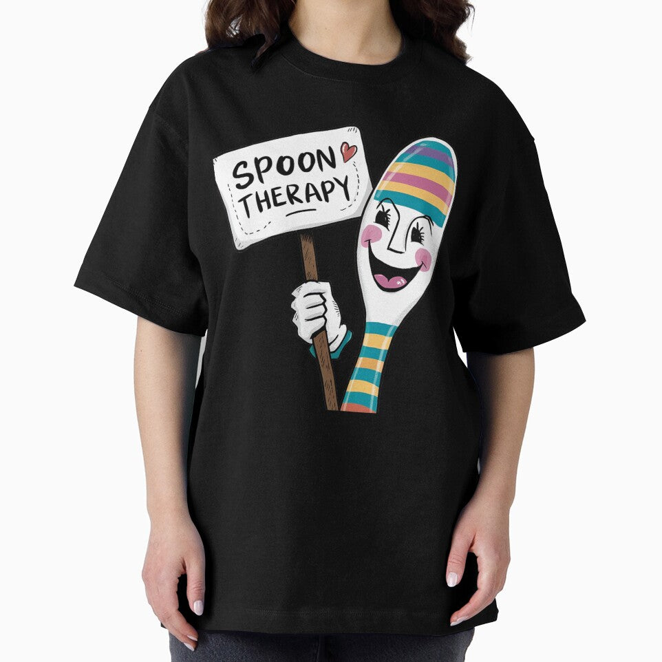 Spoon Therapy for Fibromyalgia: Navigating Mental Health with Humor by BrooklynRhodes T-Shirts, Hoodie, Sweatshirt (Image 2)