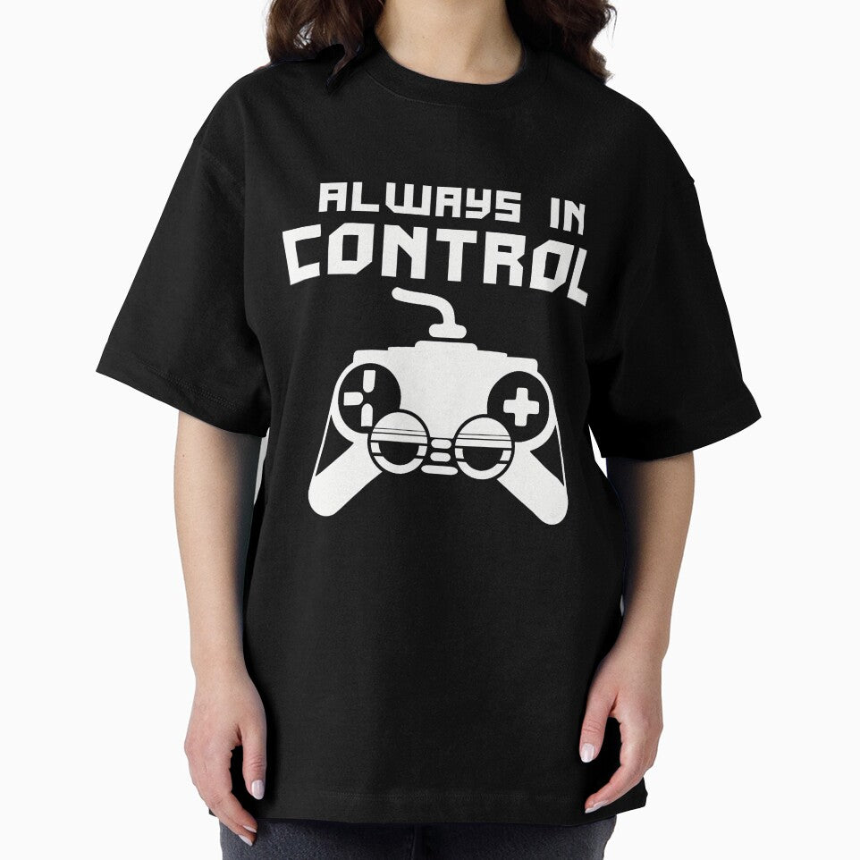 Gaming Console Controller Gamer Always In Control by GeorgeneCharlo T-Shirts, Hoodie, Sweatshirt | BlankRebels.com (Image 2)