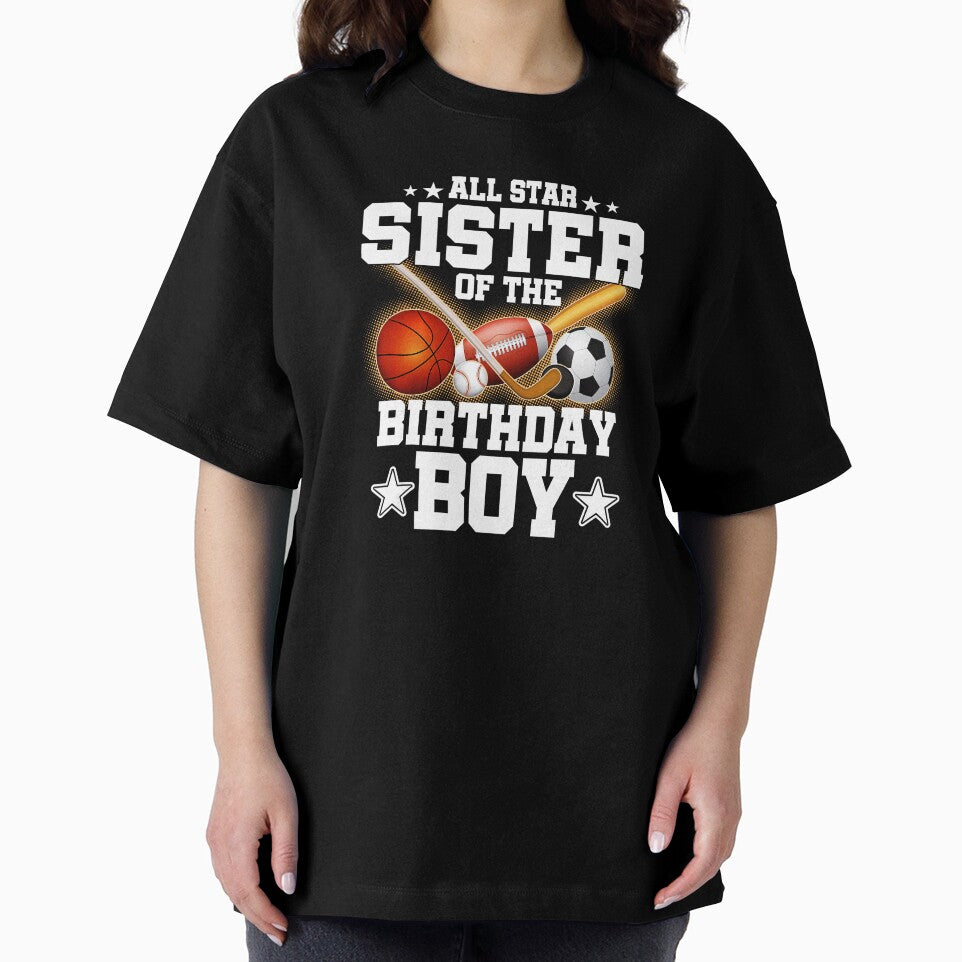 Proud Sister of the Birthday Boy Basketball and Soccer Celebration by allistermariam