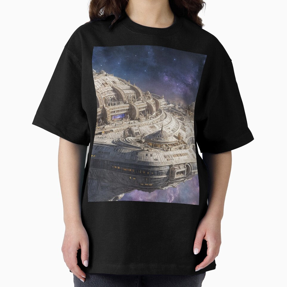 Awesome Colony Space Ship by shakespeare1212 T-Shirts, Hoodie, Sweatshirt | BlankRebels.com (Image 2)