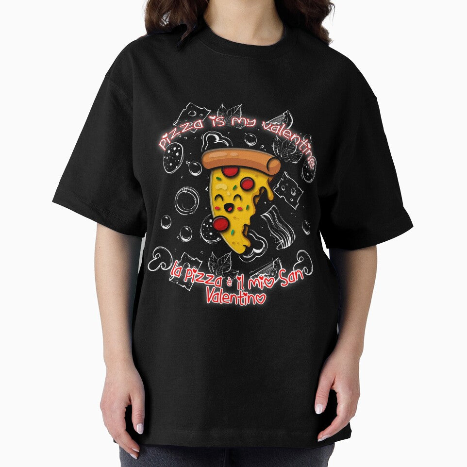 Funny pizza is my valentine cute shirts and accessories by Yushidesign Hoodie, Sweatshirt | BlankRebels.com (Image 2)