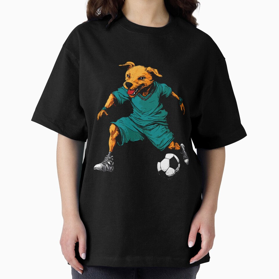 Dog footballer by Soulskier