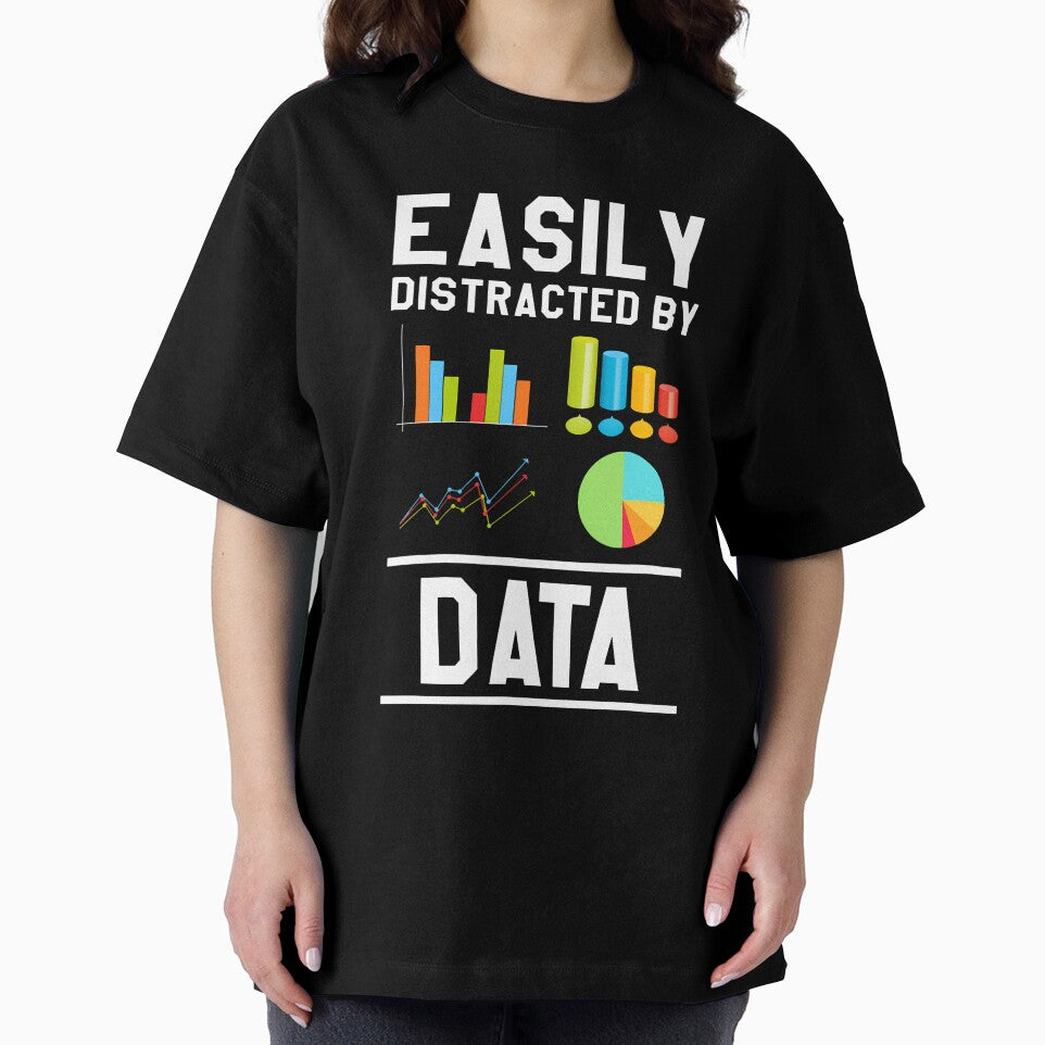 Easily Distracted By Data Analyst by cordfried3h T-Shirts, Hoodie, Sweatshirt | BlankRebels.com (Image 2)
