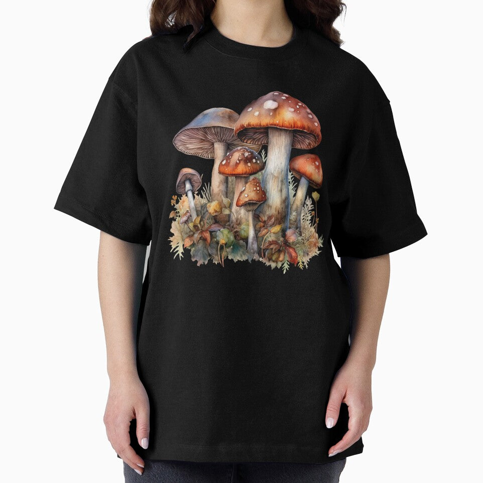 Cottagecore Mushrooms by DeliriousHope T-Shirts, Hoodie, Sweatshirt | BlankRebels.com (Image 2)
