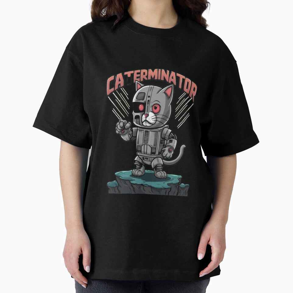 Cat as Terminator by kalutor T-Shirts, Hoodie, Sweatshirt | BlankRebels.com (Image 2)