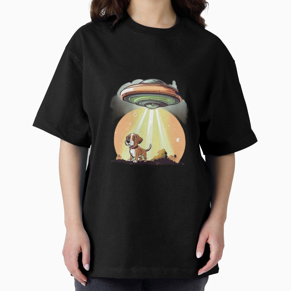Dog Abduction Art by Planetporridge T-Shirts, Hoodie, Sweatshirt | BlankRebels.com (Image 2)