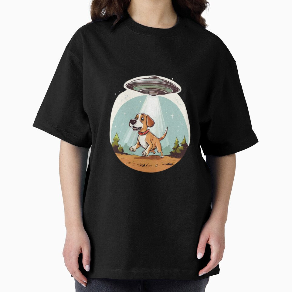 Dog Abduction Design by Planetporridge T-Shirts, Hoodie, Sweatshirt | BlankRebels.com (Image 2)
