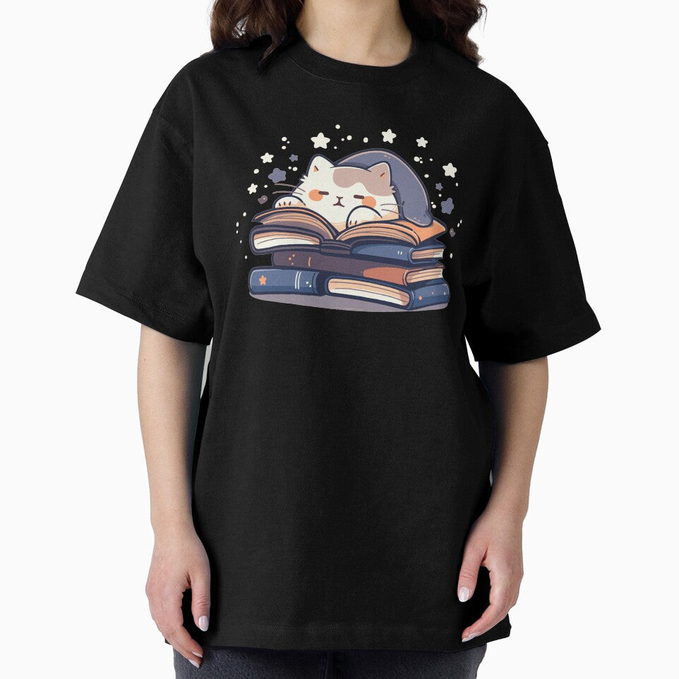 Kawaii Anime Cottagecore Pajama Cat Men Kids Women Bookish by KsuAnn T-Shirts, Hoodie, Sweatshirt | BlankRebels.com (Image 2)