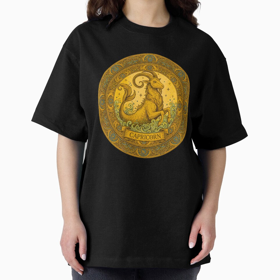 VINTAGE CAPRICORN ZODIAC SIGN by infinitearte T-Shirts, Hoodie, Sweatshirt | BlankRebels.com (Image 2)