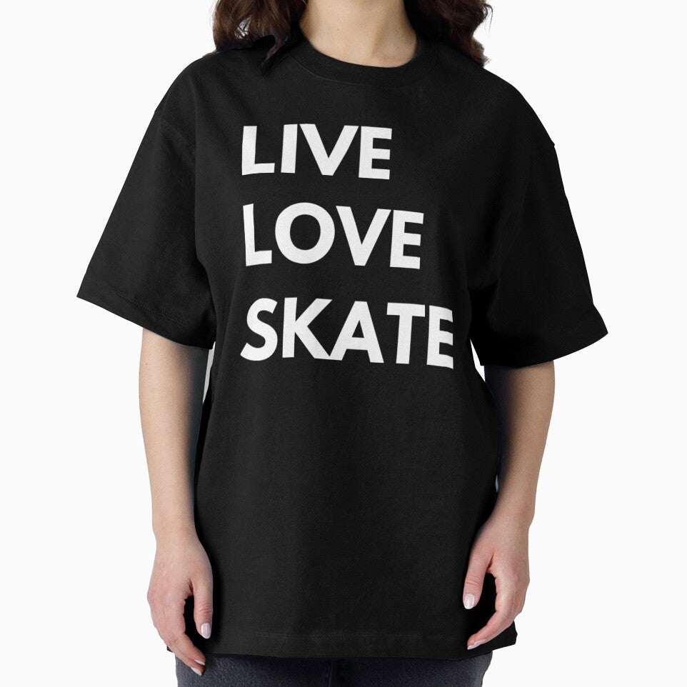 Live Love Skate by L-and-X T-Shirts, Hoodie, Sweatshirt | BlankRebels.com (Image 2)