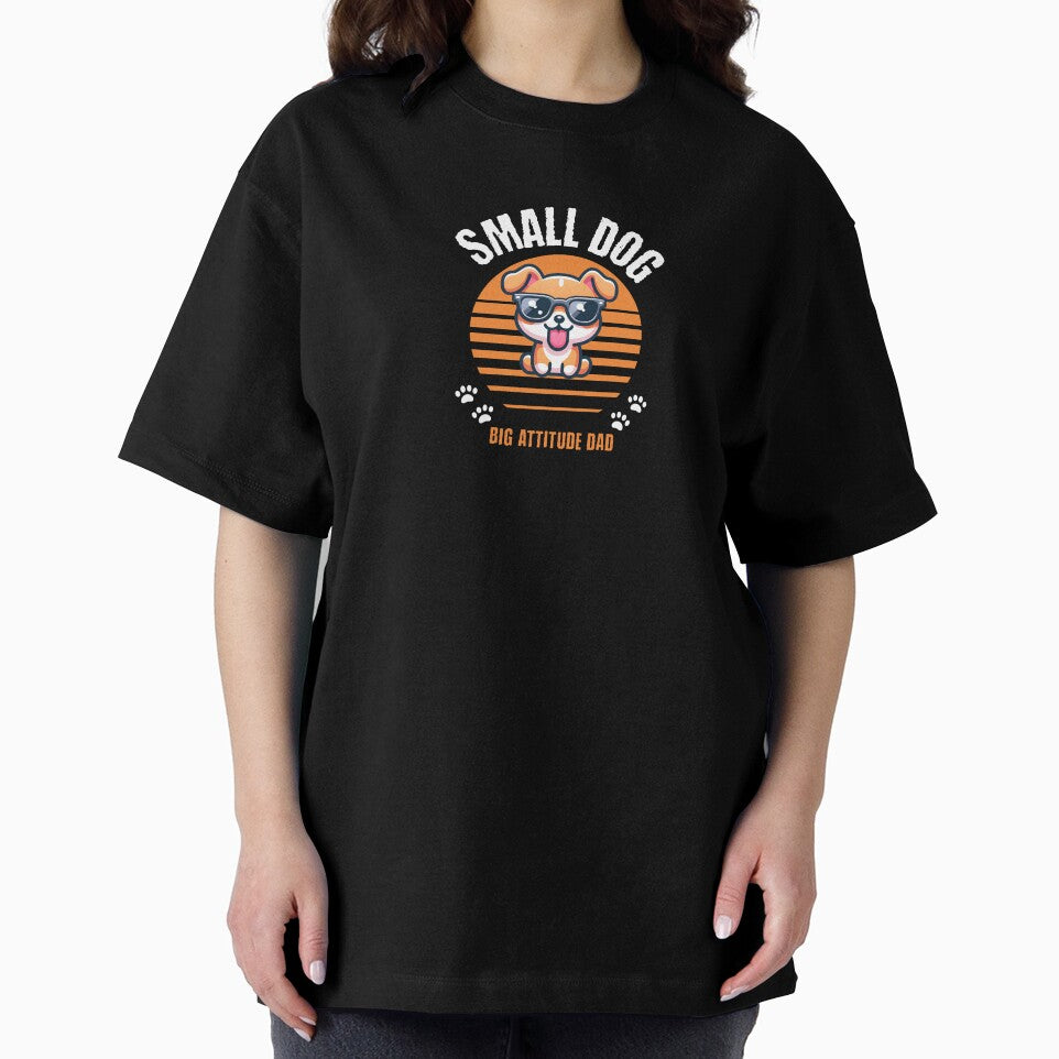Small Dog Big Attitude Dad by Aurathreads2 T-Shirts, Hoodie, Sweatshirt | BlankRebels.com (Image 2)
