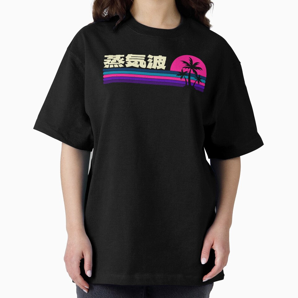 Vaporwave Japanese by artworkbyrihen T-Shirts, Hoodie, Sweatshirt | BlankRebels.com (Image 2)