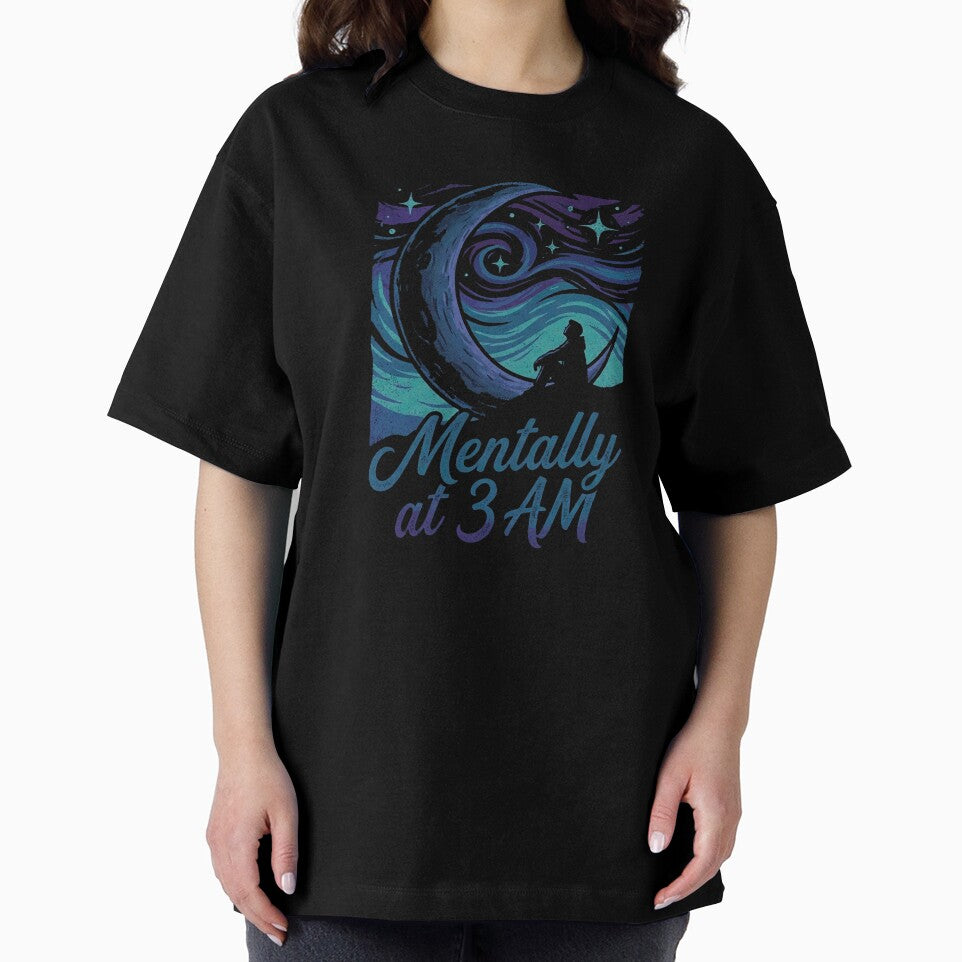 Mentally At 3 AM by Tamer ⭐⭐⭐⭐⭐ T-Shirts, Hoodie, Sweatshirt | BlankRebels.com (Image 2)