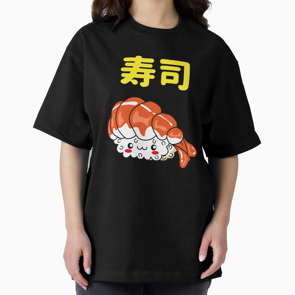 Sushi Lover - Cute Shrimp Nigiri - Japanese Sushi by Nossikko T-Shirts, Hoodie, Sweatshirt | BlankRebels.com (Image 2)