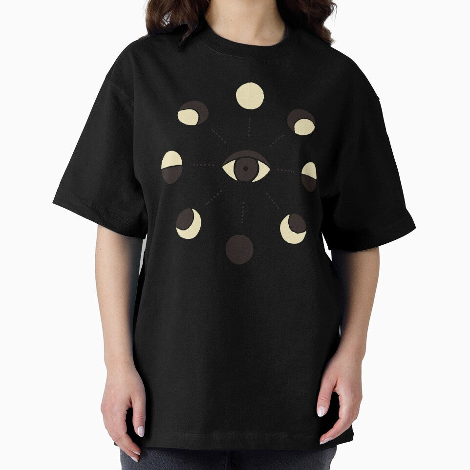 Mystic Eye And The Moon Phases by PandaSoul T-Shirts, Hoodie, Sweatshirt | BlankRebels.com (Image 2)