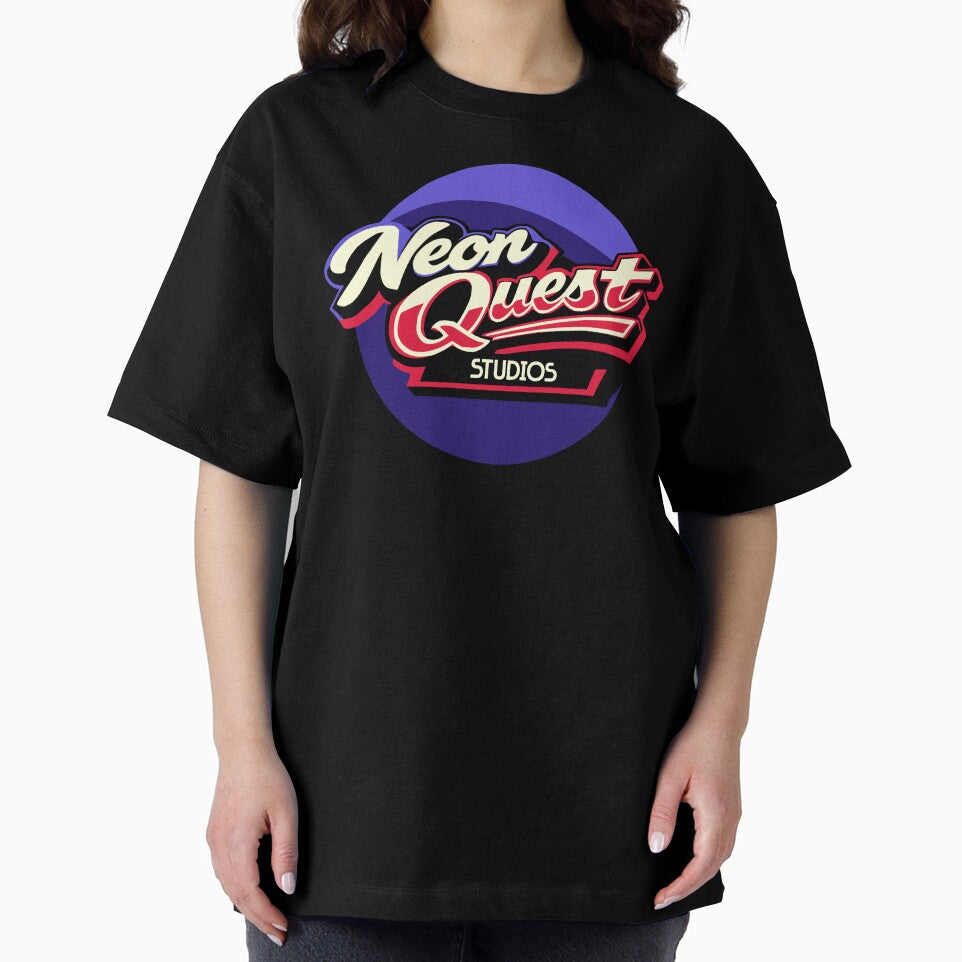 Neon Quest Studios – Retro Game Badge T-Shirts, Hoodie, Sweatshirt