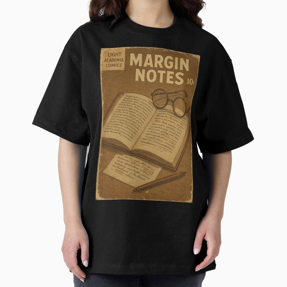 Scholarly Light Academia: Margin Notes by bapupa T-Shirts, Hoodie, Sweatshirt | BlankRebels.com (Image 2)