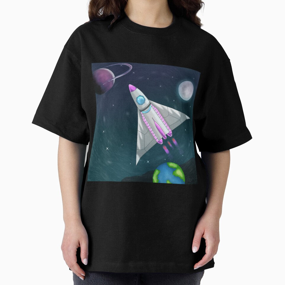 Spaceship by FennyWijayaMomo T-Shirts, Hoodie, Sweatshirt | BlankRebels.com (Image 2)