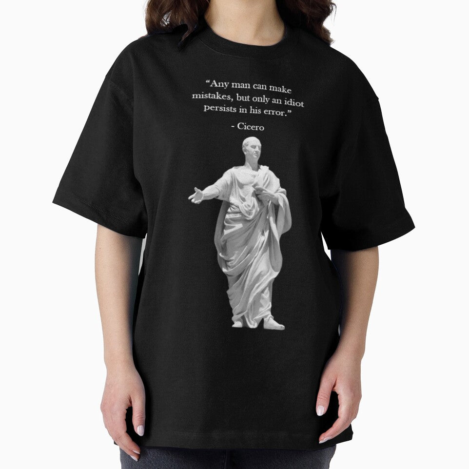 Cicero Quote - Mistakes by Reed-Inc